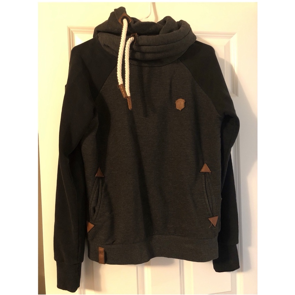 Naketano cowl neck sweatshirt